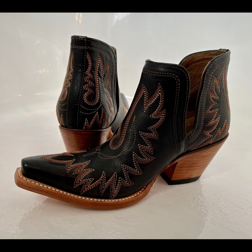 Ariat black ankle boots